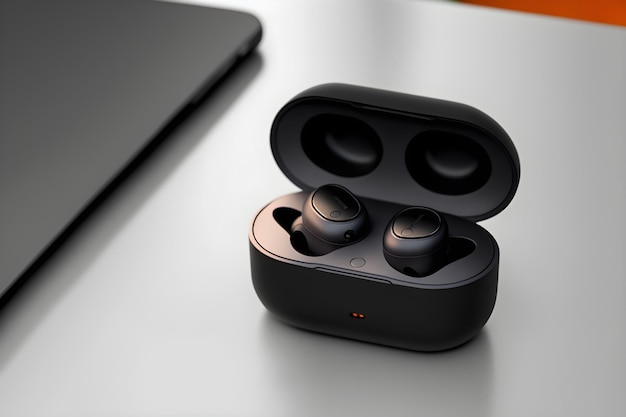 black earbuds black case laptop 792751 173